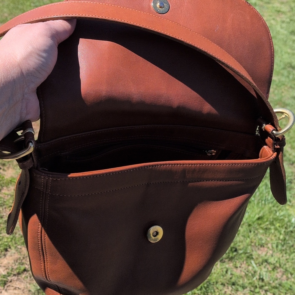 Coach Vintage EUC Fletcher Flap SOHO bag RARE - Picture 11 of 13